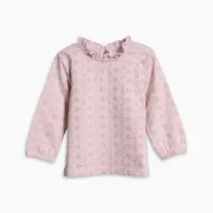 REDWOOD - Polo Manga Larga Bordado Bebé Niña Redwood