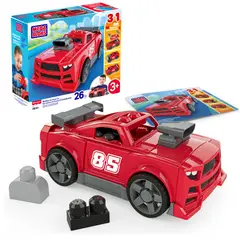 MEGA BLOKS - Mega Bloks 3 en 1 Auto Arma y Acelera