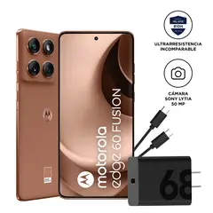 MOTOROLA - Smartphone Motorola Edge 60 Fusion 8+256 Marron