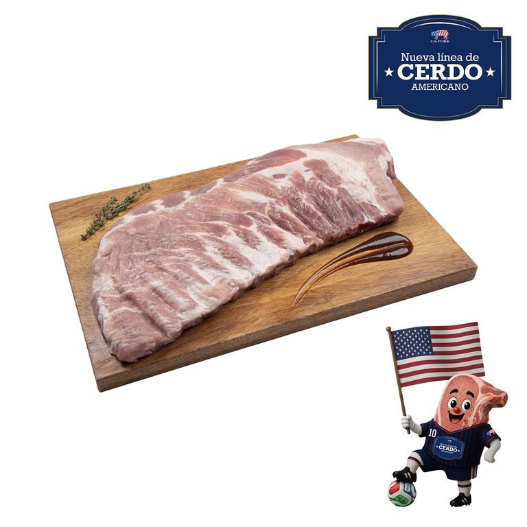Spare Ribs de Cerdo Trozado Tottus x Kg