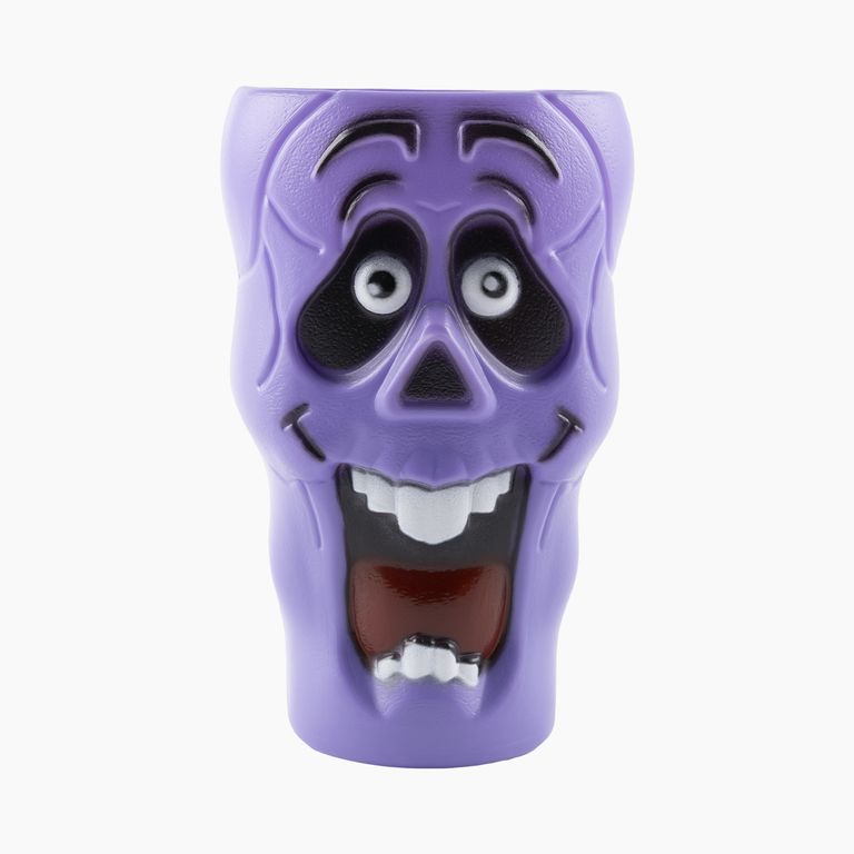 Vaso Plástico Cara Espeluznante Zombie Halloween