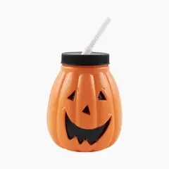 CASA JOVEN - Mini Botella Aterradora Baby Calabaza Halloween