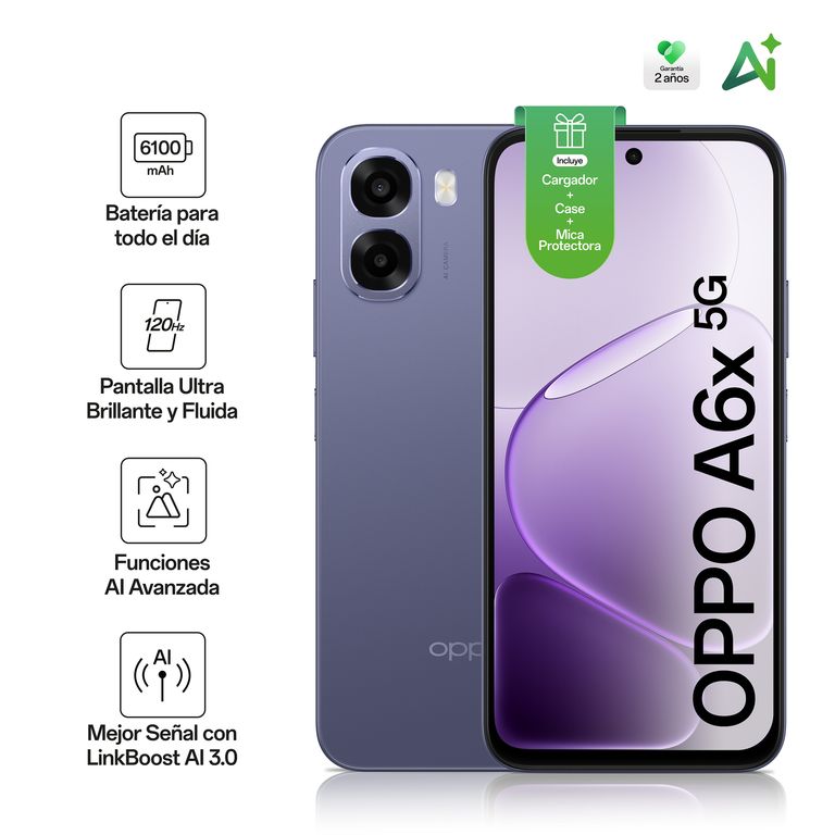 Smartphones Oppo A6X 4+256Gb Gris