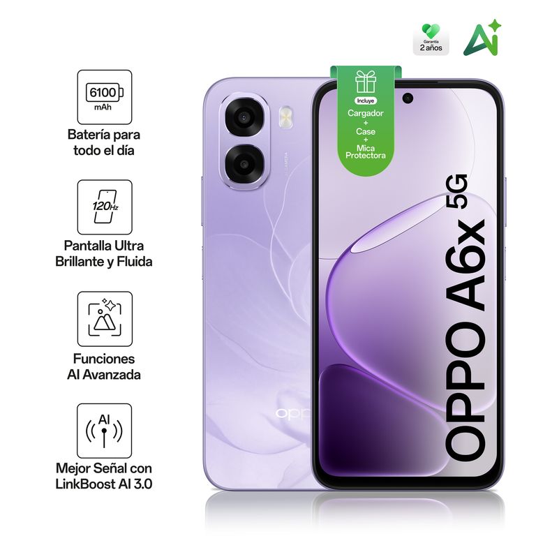 Smartphones Oppo A6X 4+256Gb Violeta
