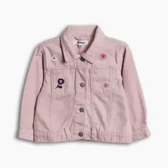 REDWOOD - Casaca Denim Bordado Bebé Niña Redwood