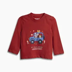 REDWOOD - Polo Manga Larga Estampado Bebé Niño Redwood