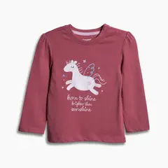 REDWOOD - Polo Manga Larga Estampado Bebé Niña Redwood