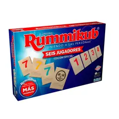 MAR LUDICO - Juego de Mesa Rummikub Xp 6 Jugadores