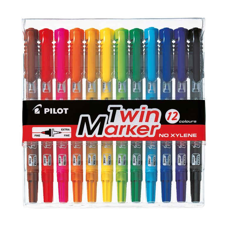 PILOT MARCADORES PERM SCA TM S12N