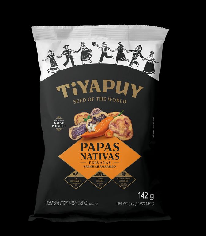 Papas Nativas Ají Amarillo Tiyapuy Bolsa 142 g