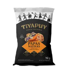 TIYAPUY - Papas Nativas Ají Amarillo Tiyapuy Bolsa 142 g