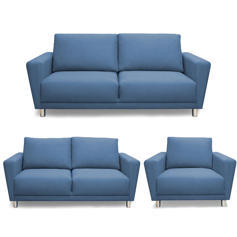 JUEGO DE SALA 321 CORDOBA ACERO