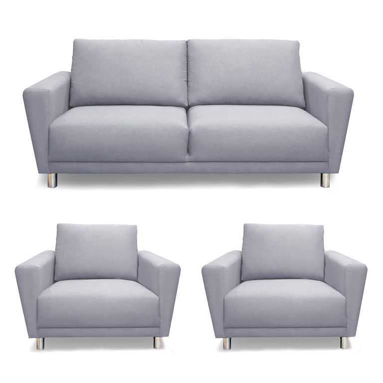 JUEGO DE SALA 311 CORDOBA GRIS