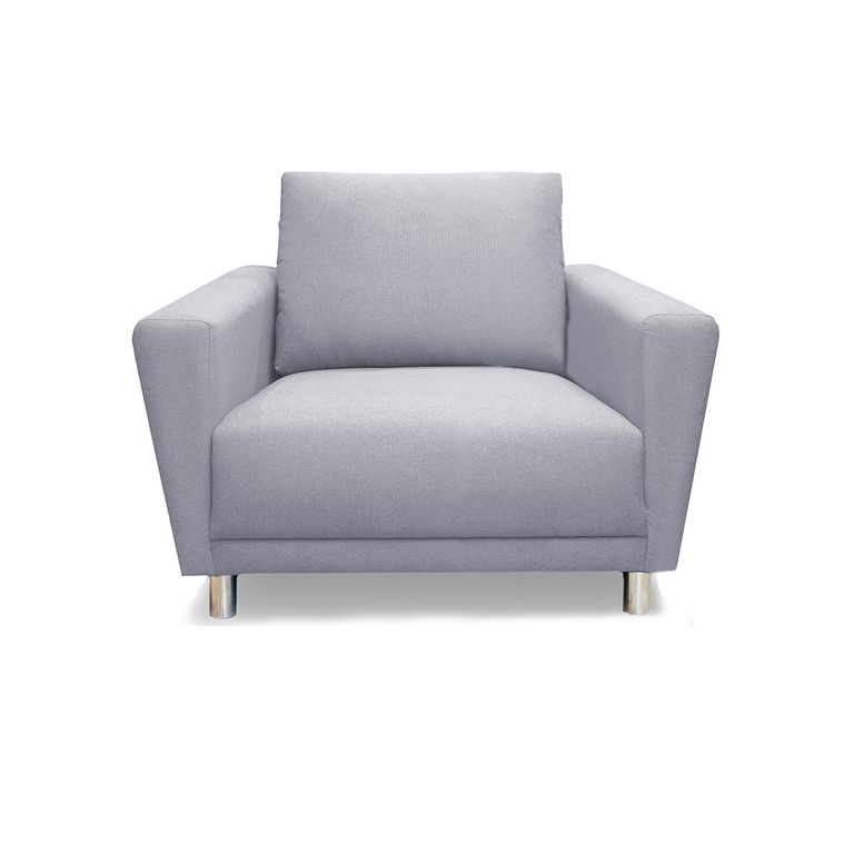 SILLON 1CP CORDOBA GRIS