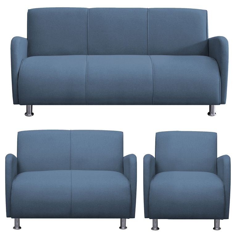 JUEGO DE SALA 321 NAVIA ACERO