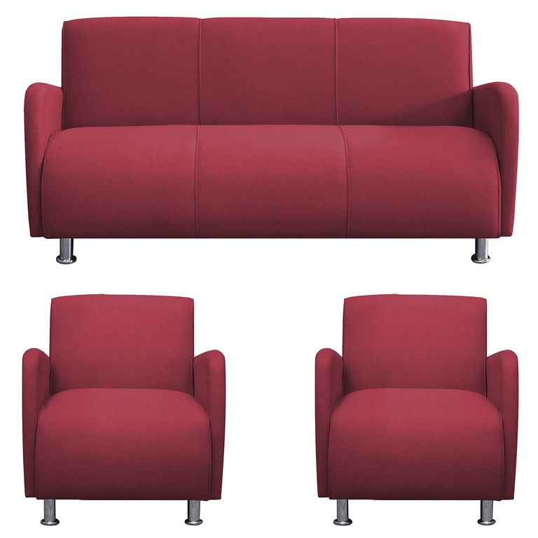 JUEGO DE SALA 311 NAVIA ROJO