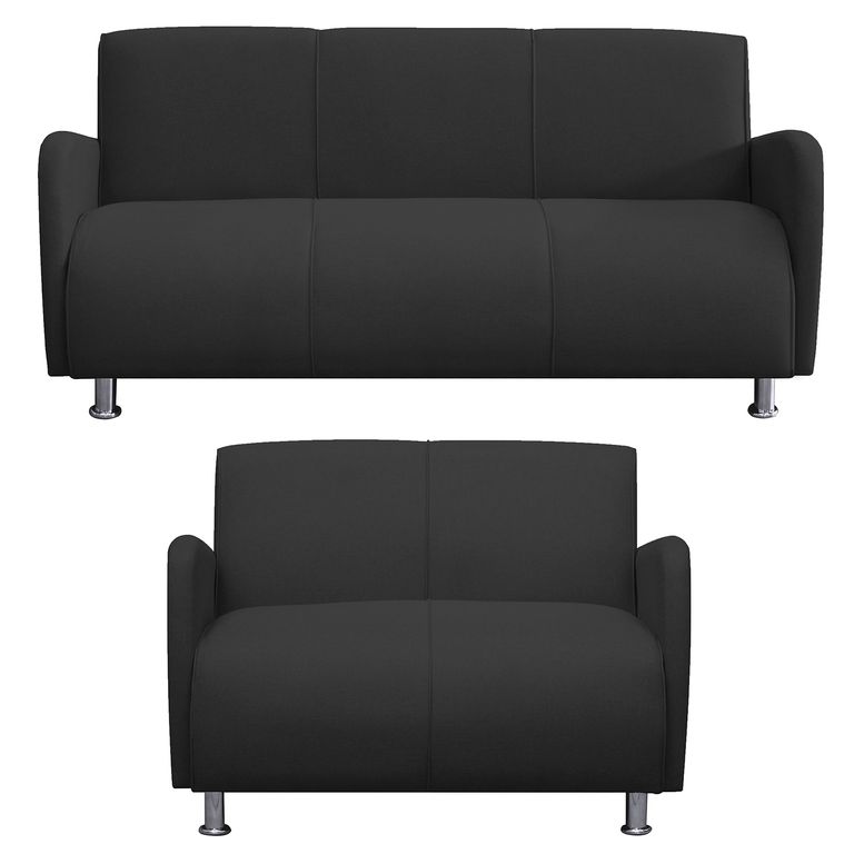 JUEGO DE SALA 32 NAVIA NEGRO