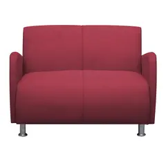 CASABELLA - Sofá 2 Cuerpos Navia Rojo