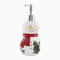 undefined - Dispensador de Jabón Muñeco de Nieve Navidad