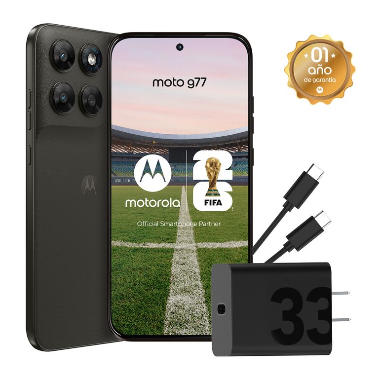 Smartphones Motorola G77 8+256 Negro