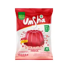 UMSHA - Gelatina Umsha Fresa Bolsa 130 g