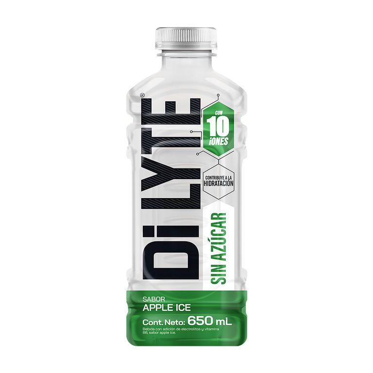 Bebida Dilyte Apple Ice Sin Azúcar Botella 650 mL