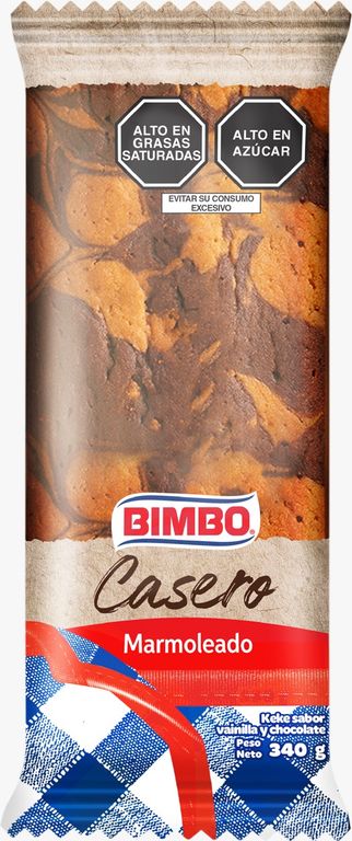 Keke Casero Marmoleado Bimbo Bolsa 340 g