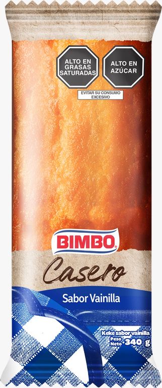 Keke Casero Vainilla Bimbo Bolsa 340 g