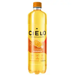 CIELO - Agua Cielo Saborizada Naranja Botella 600 mL