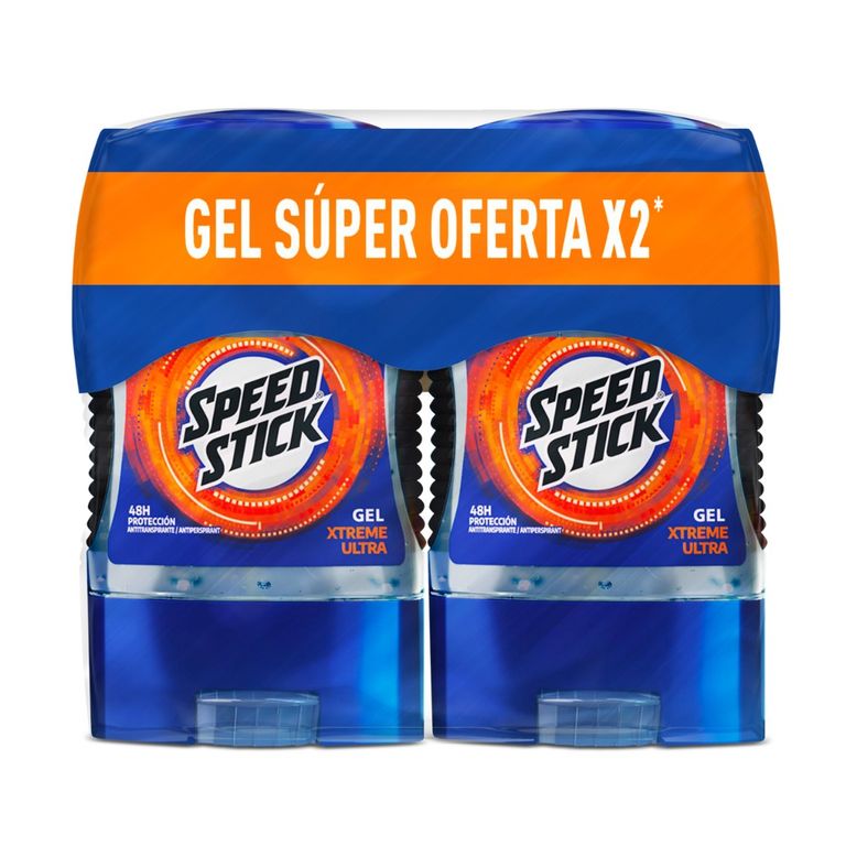 Desodorante Speed Stick Gel Xtreme Ultra Pack 2 Und