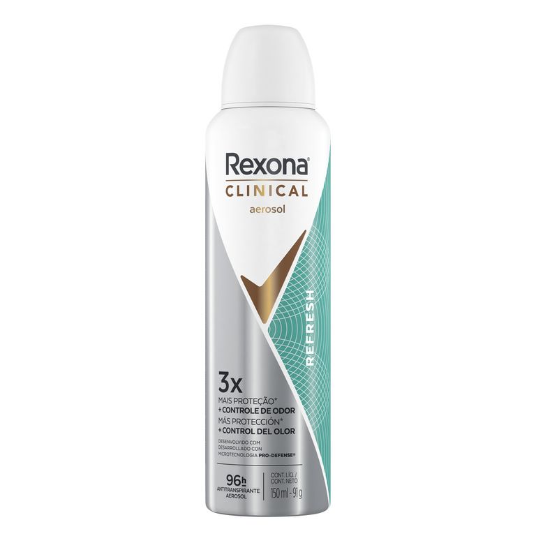 Desodorante Rexona Clinical Refresh Botella 150 mL