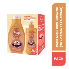 MUSS KIDS - Pack Muss Kids Durazno Shampoo + Crema para Peinar