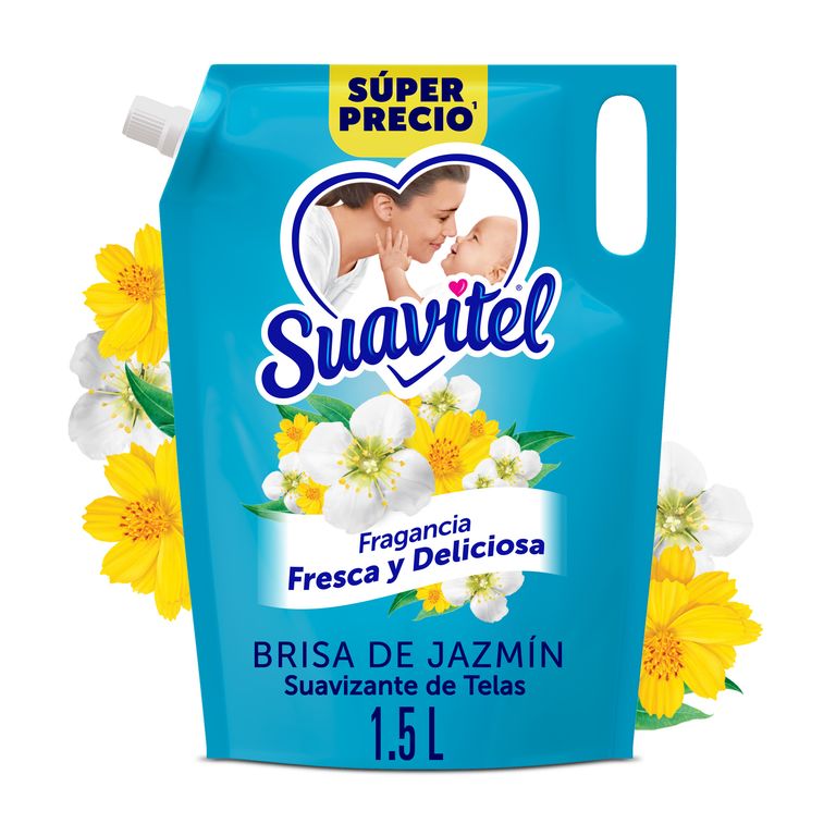 Suavizante Suavitel Brisa de Jazmín Doypack 1.5 L