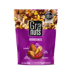 GRANUTS - Granuts Mezcla de Arándanos Bolsa 160 g