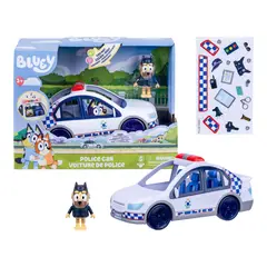 BLUEY - Vehículo con Figura Policial Bluey