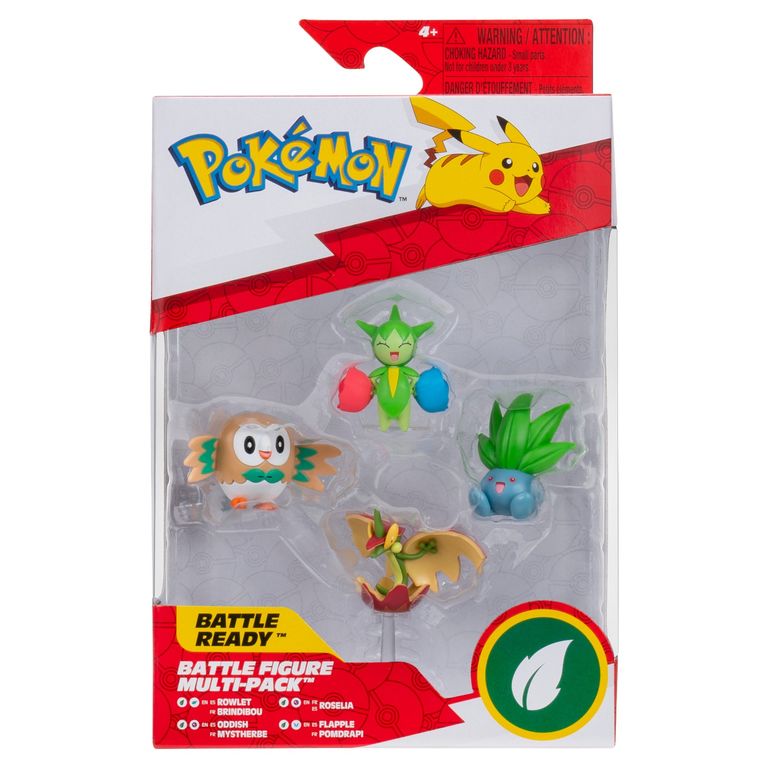 Pack x4 Figuras Pokemon Surtido
