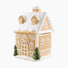 undefined - Frasco de Almacenamiento Casita de Jengibre Navidad