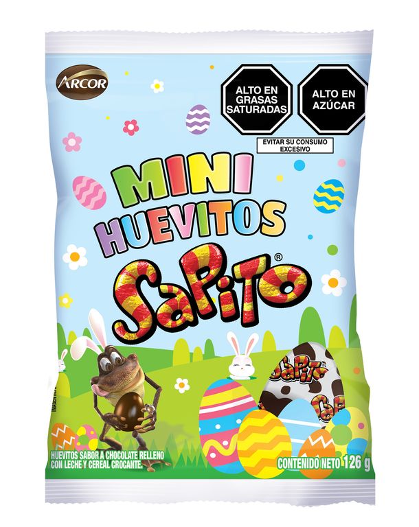 Mini Huevitos Sapito Bolsa 126 g