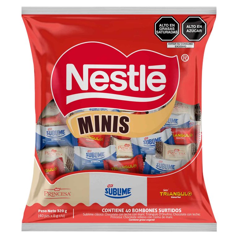 Mini Bombones Nestlé Bolsa 320 g