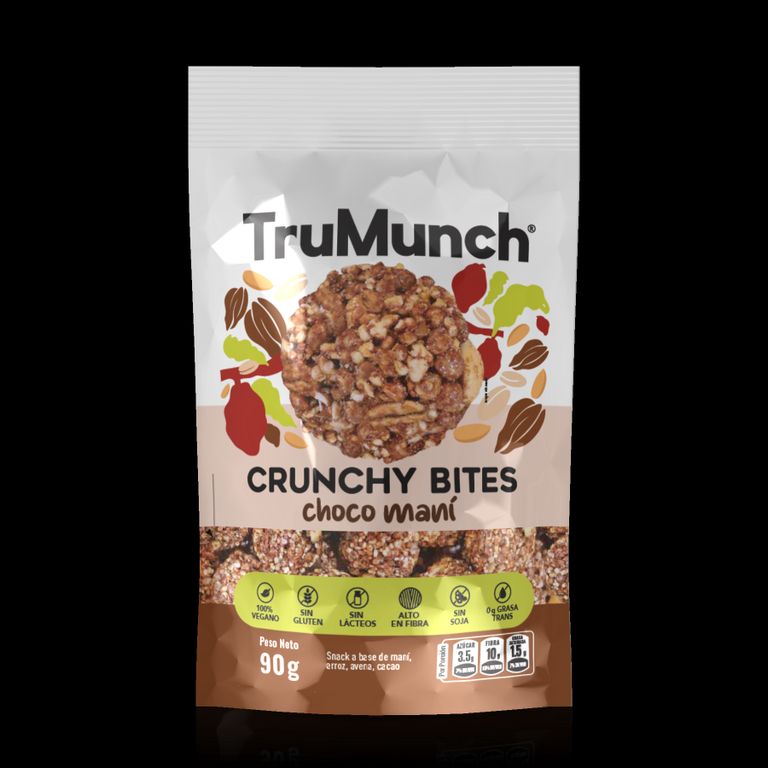 Crunchy Bites TruMunch Choco Maní Doypack 90 g
