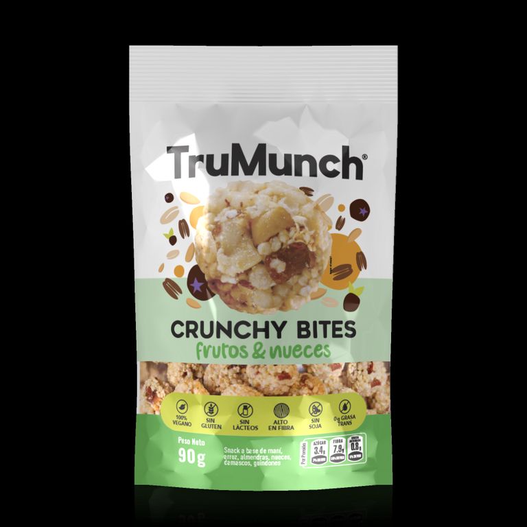 Crunchy Bites TruMunch Frutos y Nueces Doypack 90 g