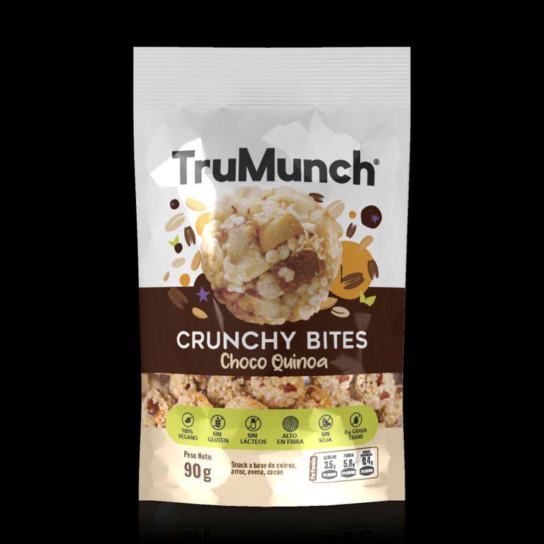 Crunchy Bites TruMunch Choco Quinua Doypack 90 g