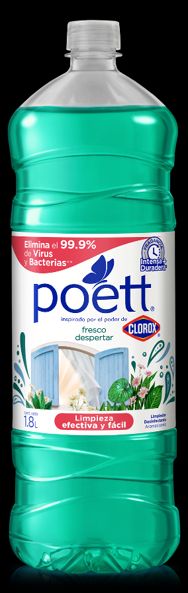 Limpiador Poett Fresco Despertar Botella 1.8 L