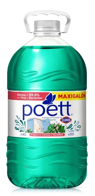 Limpiador Poett Fresco Despertar Botella 4.5 L
