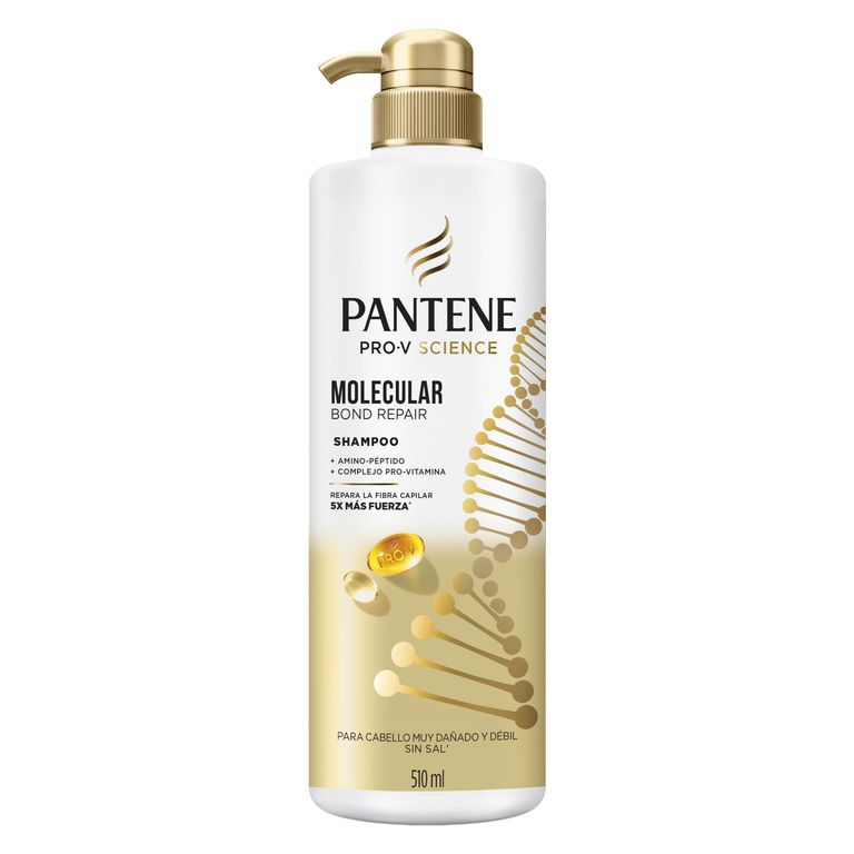 Shampoo Pantene Reparación Molecular Envase 510 mL