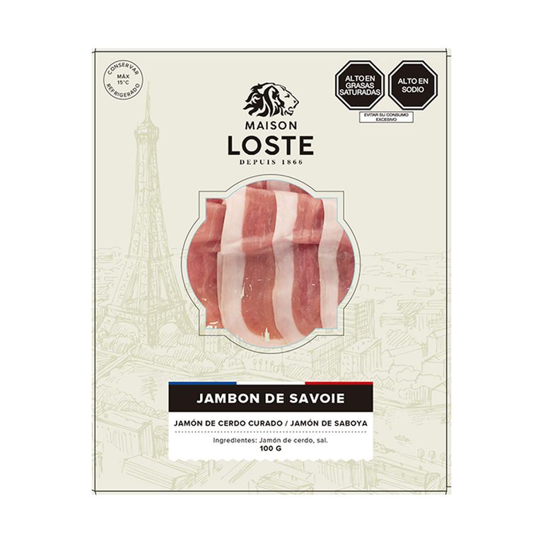 Jamón de Savoie Maison Loste Empaque 100 g