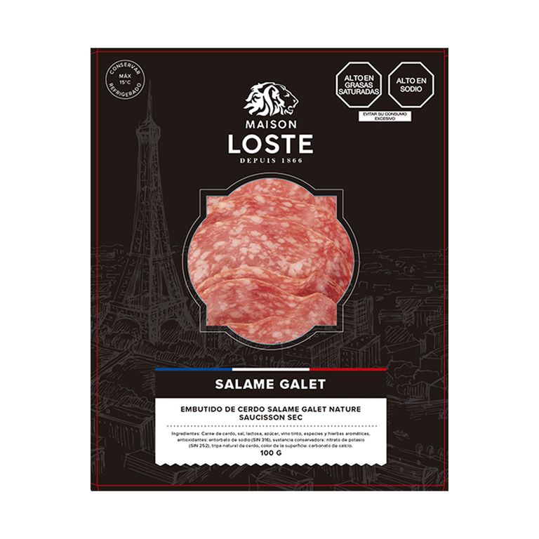 Salame Galet Maison Loste Empaque 100 g