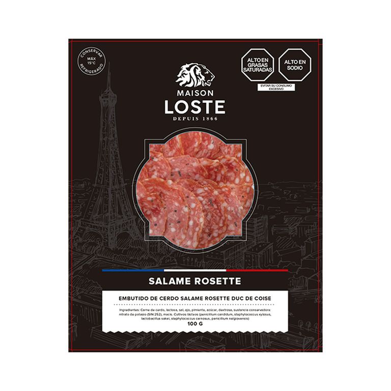 Salame Rosette Maison Loste Empaque 100 g