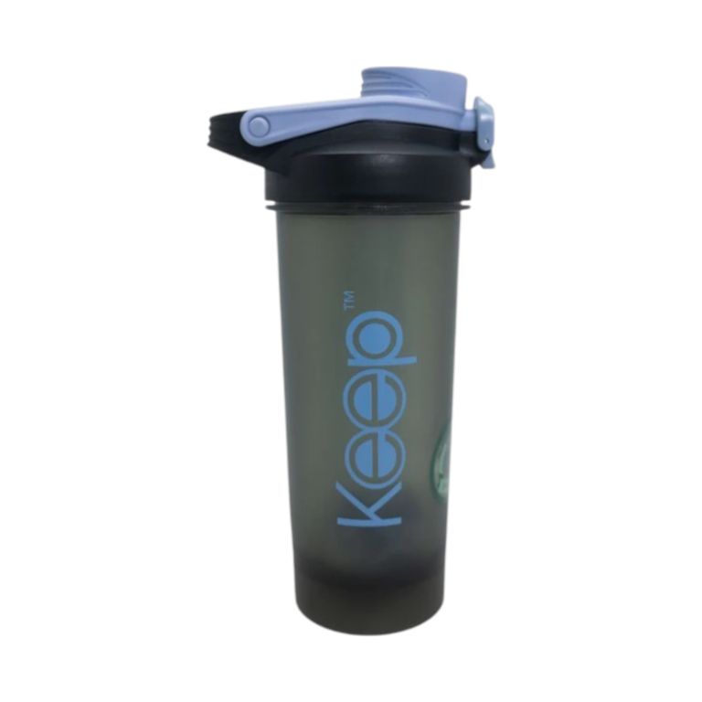 Botella Sport Shaker Keep Celeste 700mL