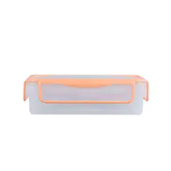 KEEP - Hermético Keep Plástico Rectangular Naranja 600mL